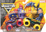 Monster Jam - 1:64 Marvel Series 4 The Sentinels Vs Wolverine 2 Pack