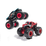 Monster Jam - 1:64 Marvel Series 4 Venom Vs Spiderman 2 Pack