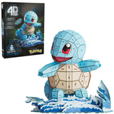 4D Build Pokémon Squirtle 3D Puzzle Model Kit 180 Pieces
