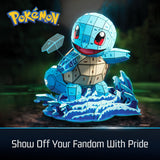 4D Build Pokémon Squirtle 3D Puzzle Model Kit 180 Pieces