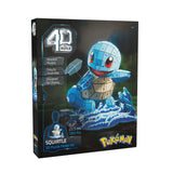4D Build Pokémon Squirtle 3D Puzzle Model Kit 180 Pieces