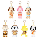 PEANUTS Bakery Series Plush Keychain A Box of 6 Assorted Blind Box