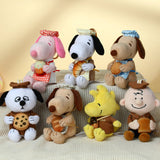 PEANUTS Bakery Series Plush Keychain A Box of 6 Assorted Blind Box