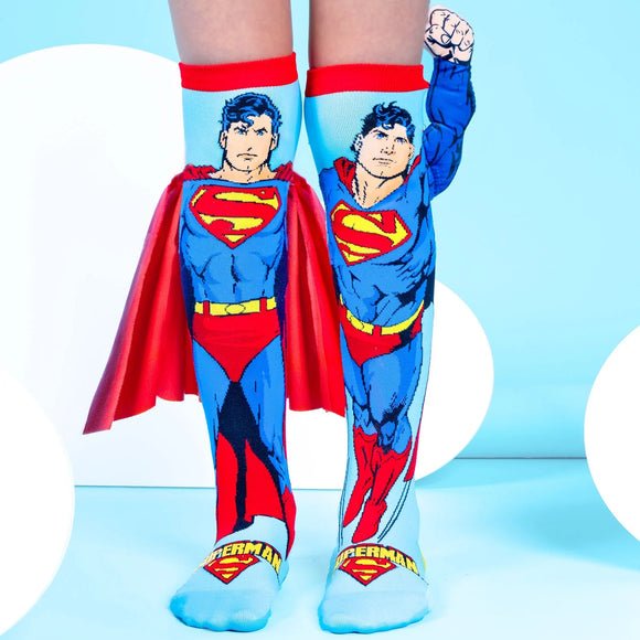 Madmia Kids & Adults Superman Socks
