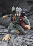 Naruto: Shippuden S.H.Figuarts Jiraiya -Hidden Leaf Heroic Master Sage- (Sage Mode Set) Action Figure