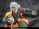 Naruto: Shippuden S.H.Figuarts Jiraiya -Hidden Leaf Heroic Master Sage- (Sage Mode Set) Action Figure