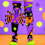 Madmia Kids & Adults Spooky Spider Socks