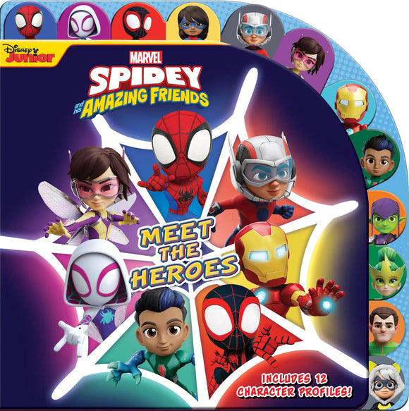 Spidey and His Amazing Friends - Tabbed Board Book by Disney Junior