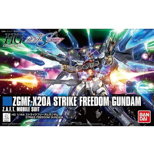 ZGMF-X20A Strike Freedom Gundam HGCE 1/144 Scale Model Kit