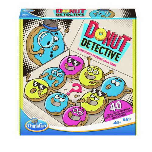 ThinkFun Donut Detective A Deliciously Puzzling Logic Game