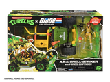 Teenage Mutant Ninja Turtles x G.I. Joe A.W.E. Shell-Striker w/ Scarlett x April Action Figure