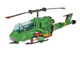 Teenage Mutant Ninja Turtles x G.I. Joe Turtle-Fly Copter Playset