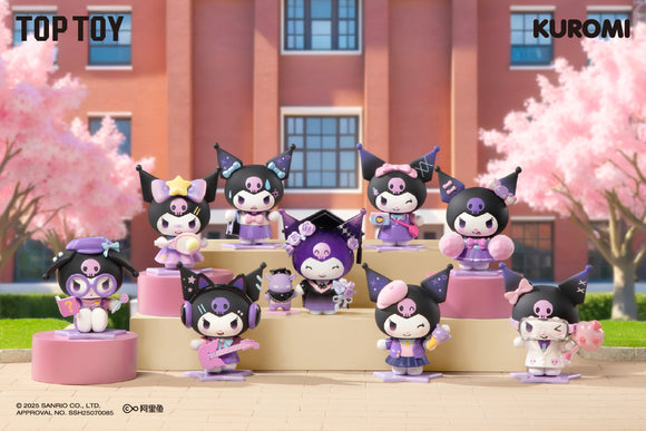 Top Toy X Sanrio Kuromi School Diary Series Figures Blind Box Assorted