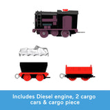 Thomas & Friends Motorized Engine with Phrases & Sounds - Talking Diesel Train