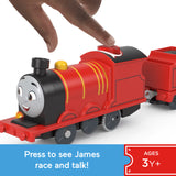 Thomas & Friends Motorized Engine with Phrases & Sounds - Talking James Train