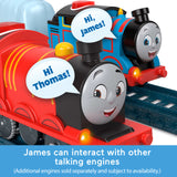 Thomas & Friends Motorized Engine with Phrases & Sounds - Talking James Train