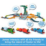 Thomas & Friends Motorized Engine with Phrases & Sounds - Talking James Train