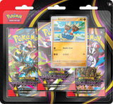 Pokémon TCG Mega Evolution Pitch Black Three-Booster Blister