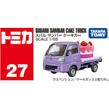 Tomica Die-cast Car #027: Subaru Sambar Cake Truck