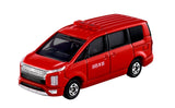 Tomica Die-cast Car #050 - Mitsubishi Delica D:5 Fire Command Vehicle