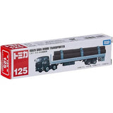 Tomica Long Type Die-cast Car #125 - Isuzu Giga Timber Transport Truck