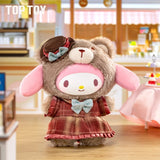 Top Toy X Sanrio Characters Afternoon Tea Series Vinyl Plush Keychain Blind Box Assorted
