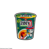 K-Pop Demon Hunters - Zoey Hamburger Noodles Pin