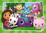 Ravensburger Puzzle Gabby's Dollhouse Series - A-Meow-Mazing Adventures! Bumper Pack 4x42 Pieces