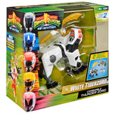 Mighty Morphin Power Rangers Re-Ignition - White Tigerzord Combinable Thunder Zord action figure