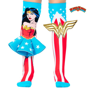 Madmia Kids & Adults  Limited DC X Madmia Series Wonder Woman Socks