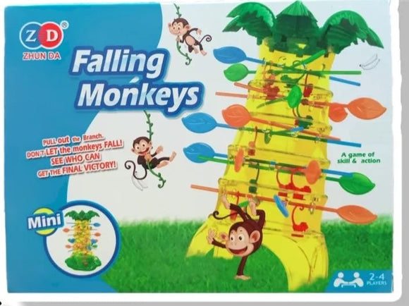 Mini Falling Monkeys Family Game