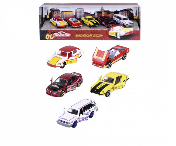 Majorette - 60th Anniversary Edition Series 5 Pieces Gift Pack