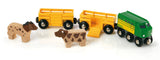 BRIO - Farm Train 5 Pieces