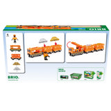 BRIO - Gold Cargo Train 6 Pieces