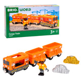 BRIO - Gold Cargo Train 6 Pieces
