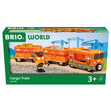 BRIO - Gold Cargo Train 6 Pieces