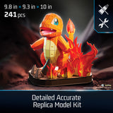 4D Build Pokémon Kanto First Partner Collection Charmander 3D Puzzle Model Kit 241 Pieces