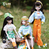 Kurhn Studio Work Series - Spring Outdoor Camp Style doll