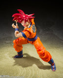 Dragon Ball Super S.H.Figuarts Super Saiyan God Goku (Saiyan God Instilled With the Light of Righteous Hearts)