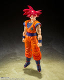 Dragon Ball Super S.H.Figuarts Super Saiyan God Goku (Saiyan God Instilled With the Light of Righteous Hearts)