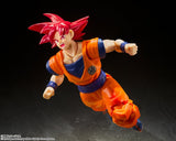 Dragon Ball Super S.H.Figuarts Super Saiyan God Goku (Saiyan God Instilled With the Light of Righteous Hearts)