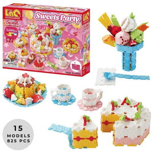 LaQ Sweet Collection Sweets Party - 15 Models, 825 Pieces