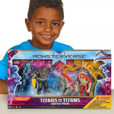 Monsterverse - Titans Vs Titans Battle Pack Action Figures 5 Pack