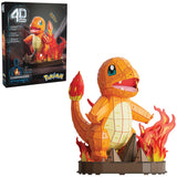 4D Build Pokémon Kanto First Partner Collection Charmander 3D Puzzle Model Kit 241 Pieces