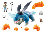 Playmobil 71082 Dragons The Nine Realms Playset - Plowhorn & D'Angelo