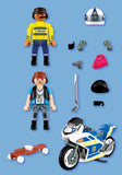 Playmobil 72079 City Action - Motorcycle Chase