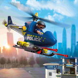 Playmobil 72080 City Action - Police Helicopter with Radar Function