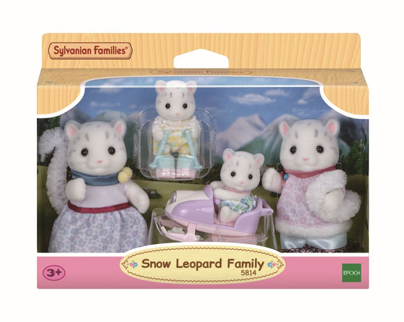 Sylvanian Families - Snow Leopard Family