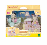 Sylvanian Families - Amusement Park Ride Set -Plane & Train