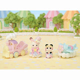 Sylvanian Families - Amusement Park Ride Set -Plane & Train